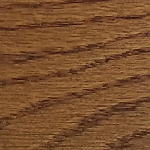 Commercial Dark Red Oak color sample